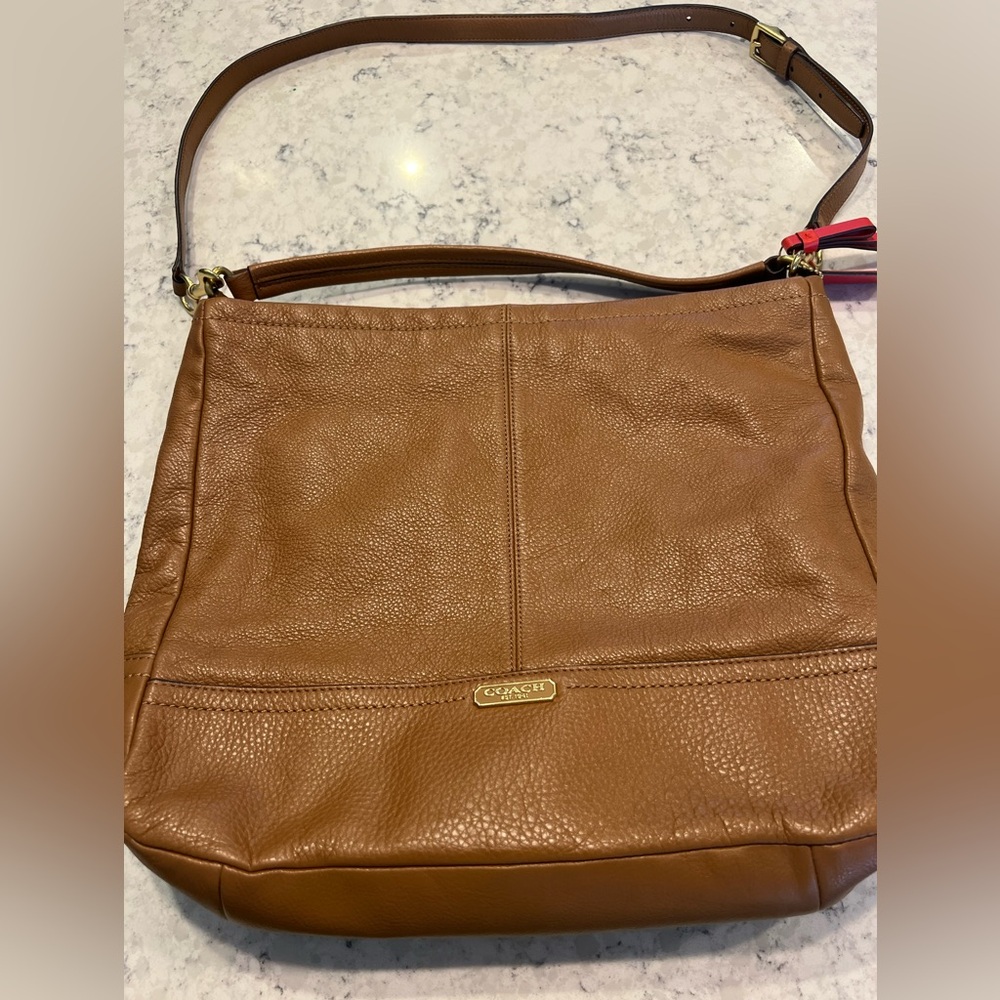 Coach Hobo Brown Leather Shoulder Bag